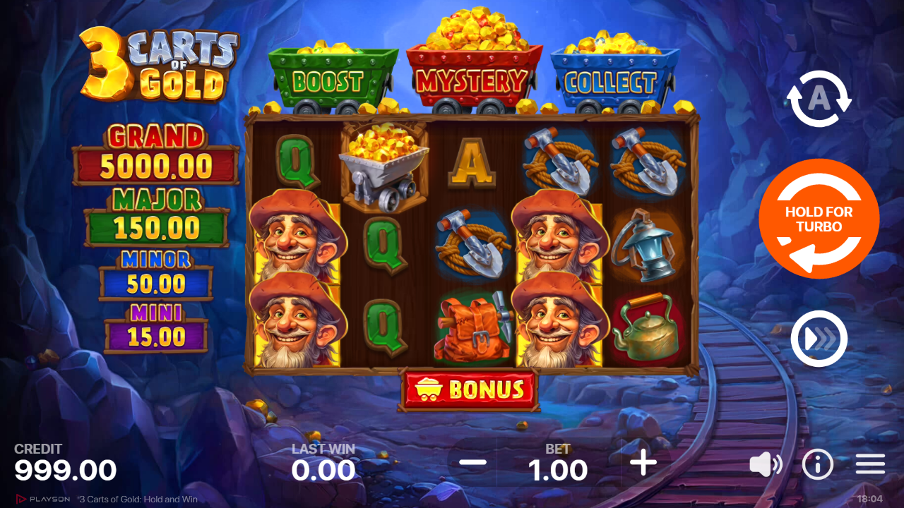 3 Carts of Gold