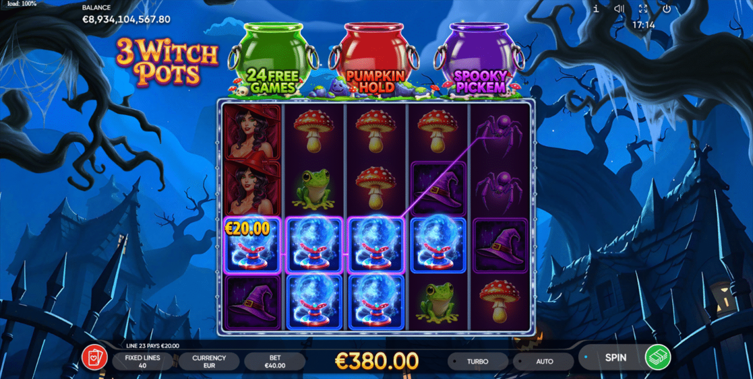 3 Witch Pots