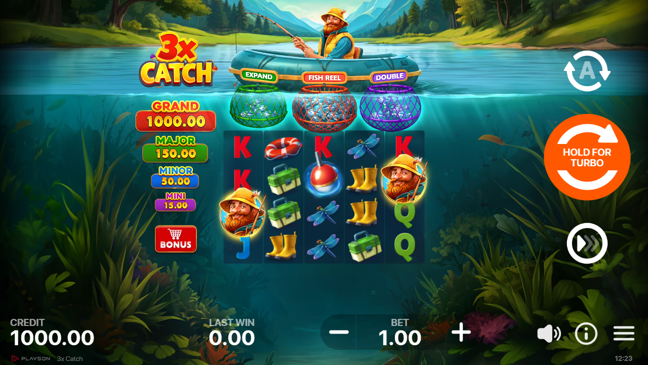 3× Catch